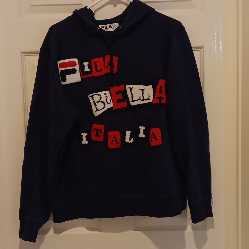 Fila Blue Sweatshirt Casual Pullover